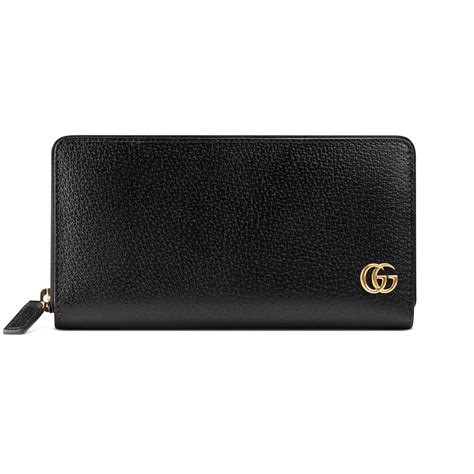 gucci marmont zip around wallet